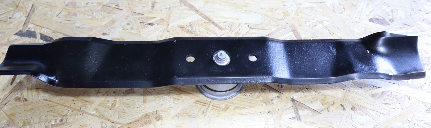 Balance test for mower blade