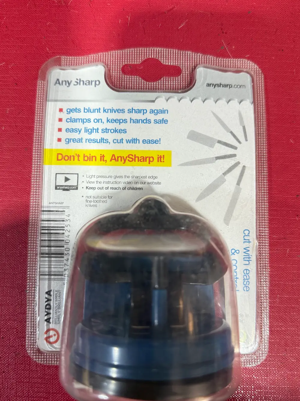 Pull through Knofe Sharpener