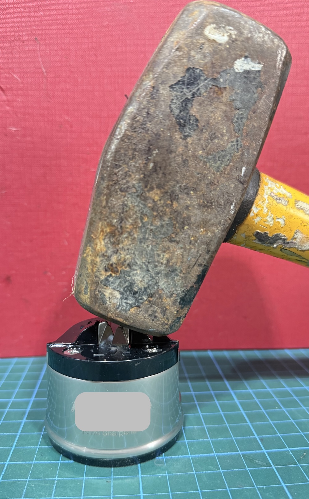 Hammer on Sharpener