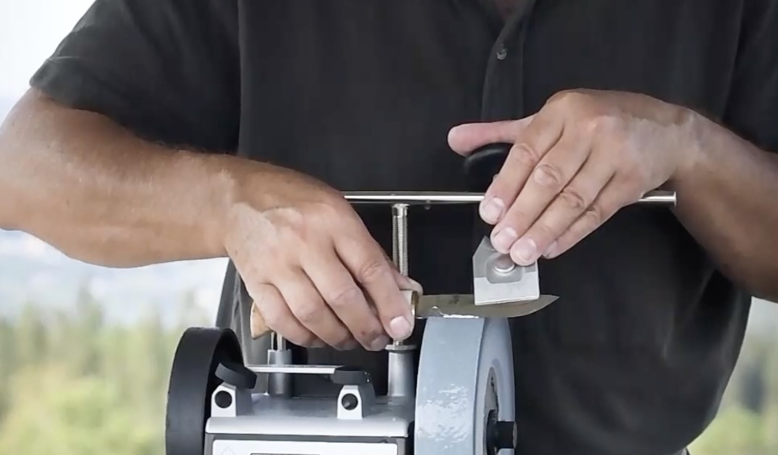 Knife and tool sharpening Shropshire On The Toormek T8